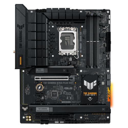 Asus TUF GAMING B760-PLUS WIFI, Intel B760, 1700, ATX, 4 DDR5, HDMI, DP, Wi-Fi 6, 2.5G LAN, PCIe5, 3x M.2, RGB Asus TUF GAMING B760-PLUS WIFI, Intel B760, 1700, ATX, 4 DDR5, HDMI, DP, Wi-Fi 6, 2.5G LAN, PCIe5, 3x M.2, RGB